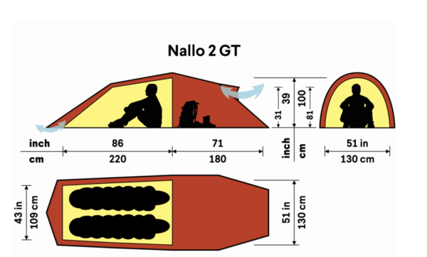 Hilleberg Nallo 2GT Tent – Image 2